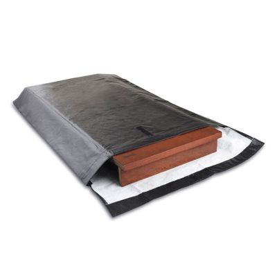 LAMINET Premium Heavy Duty Table Leaf Storage Bag water , scratch resistant. Extra Thick waterproof exterior heavy duty flannel backing. Store Your Table Leaves safely. Holds Leaves up to 26" wide.