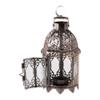 Accent Plus Christmas Decorations Indoor Lantern Decorative Outdoor Christmas Decorations Candle Lantern Moroccan Candle Holders Metal Hanging Lantern, Copper Colored 4 X 4 X 9.5 Inches view 2