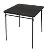 Cosco 14-619-BLK1 Black Square Folding Table 34"x34" view 1