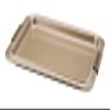 Anolon Bronze Nonstick Baking Sheet / Cookie Sheet / Cookie Pan with grips - 10 Inch x 15 Inch, Brown view 1