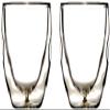 Ozeri Moderna Artisan Series Double Wall Beverage and Espresso Shot Glasses, 2-Ounce, Set of 4 view 1