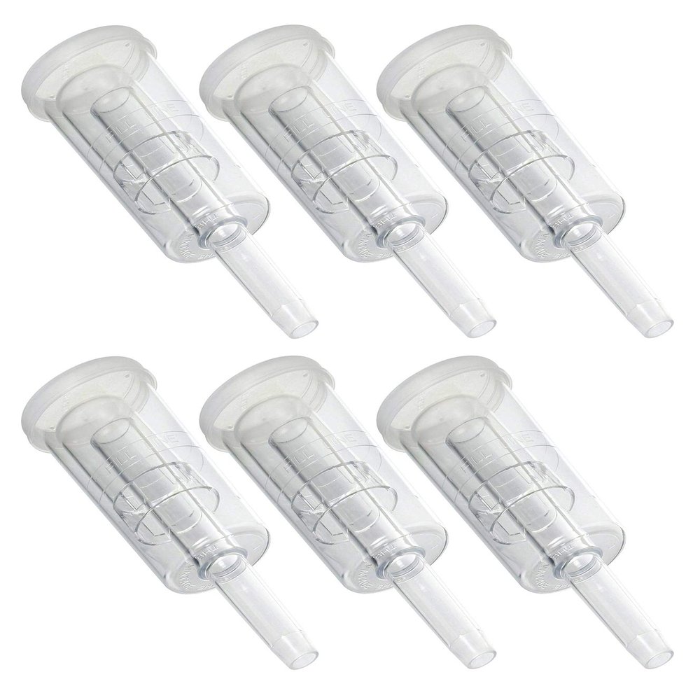 3 Piece Plastic Airlock (Sold in Sets of 6)