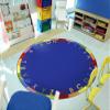 Joy Carpets Rainbow Alphabet Rug, Bold, 7'7" Round view 2