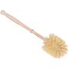 REDECKER Oiled Beechwood Toilet Brush Stand with Tampico Fiber Toilet Brush, 9-7/8 inches - Natural Bristles are Heat-Resistant and Retain Shape, Made in Germany - Wood Toilet Brush Set view 3