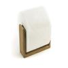 SeaTeak Wooden Toilet Paper Holder, 100% Solid Teak Wood, Wall Mount, Spring-Loaded, Perfect for Bathrooms, Spas, Boats, Cabins, RV's & Campers view 2