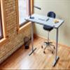 Safco Products 1001BL Vamp LED Modern ABS Desk Lamp with USB Port and Dimmer Switch, Black view 2