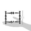 Deltana OHP620U19 Back-To-Back Set Solid Brass Off-Set Handle Pull view 2