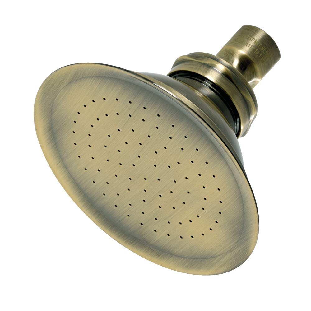 Kingston Brass P10AB Victorian Brass Showerhead, Antique Brass
