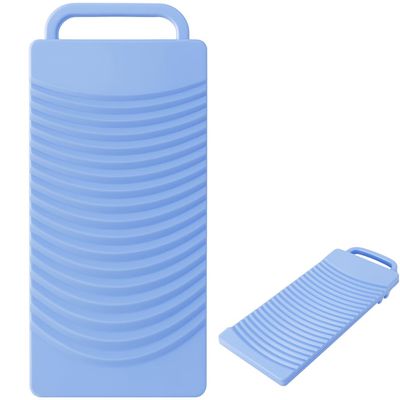 JapanBargain, Japanese Plastic Washboard Portable Laundry Board for Kids Training, Travel and Camping, 13"x6", Made in Japan, 1-Pack
