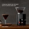Bodum Bistro Electric Conical Burr Coffee Grinder, Preset Timer, 12 Grind Settings, Black view 2