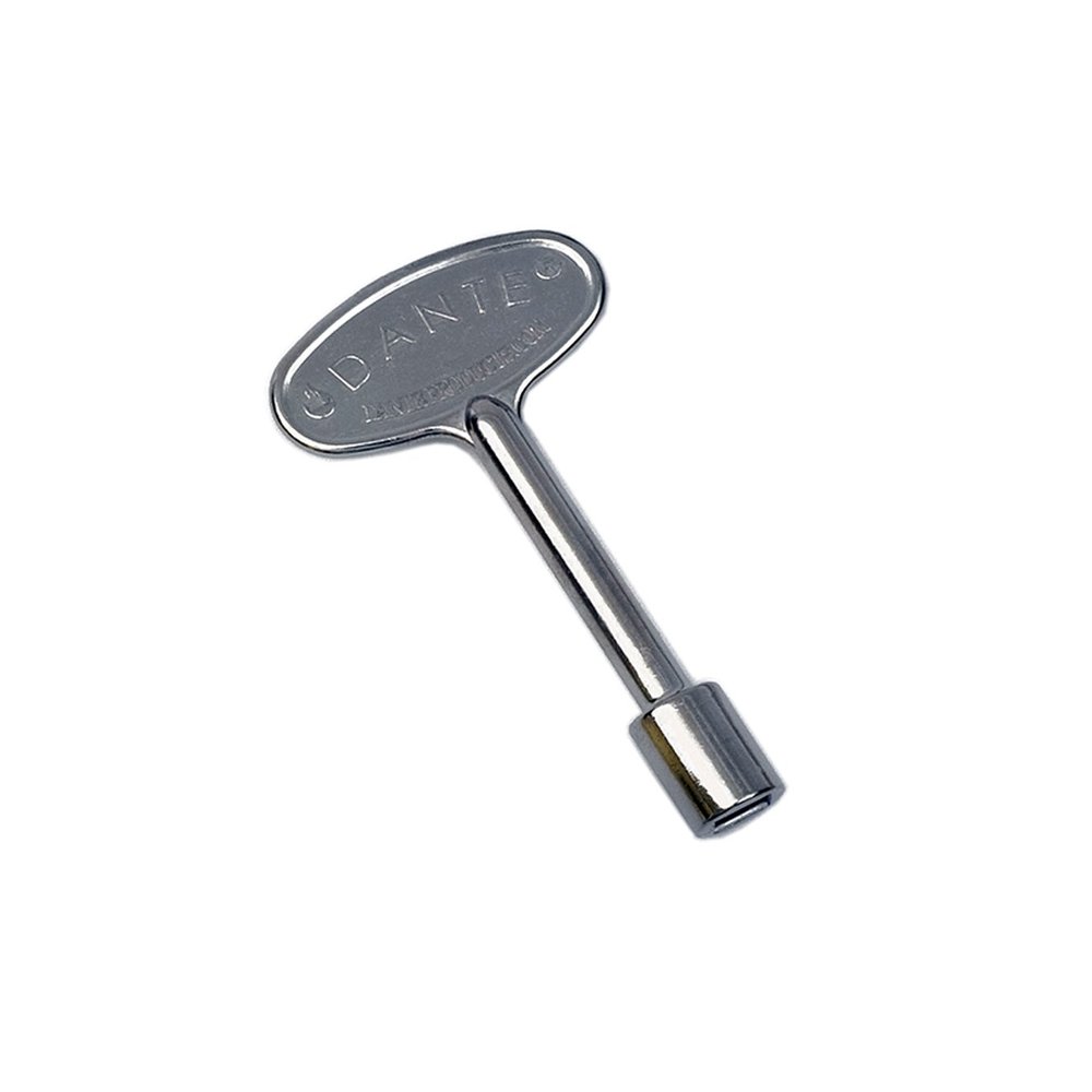 Dante Products Universal Gas Valve Key, 3-Inch, Chrome
