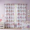 Mi Zone Kids Wise Wendy Blackout Curtain For Bedroom, Casual Grommet Red Window Curtain For Living Room Family Room For Kids, Novelty Valance Black Out, Single Panel, 50x84",Pink view 1