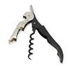 Chef Craft Select Waiters Corkscrew with Foil Cutter and Bottle Opener, 5 inches in Length, Stainless Steel/Black view 1