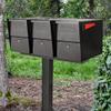 Mail Boss 7140 Box Spreader Bar, For Three-Mailbox Applications, Black view 2