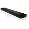 Mail Boss 7140 Box Spreader Bar, For Three-Mailbox Applications, Black view 4