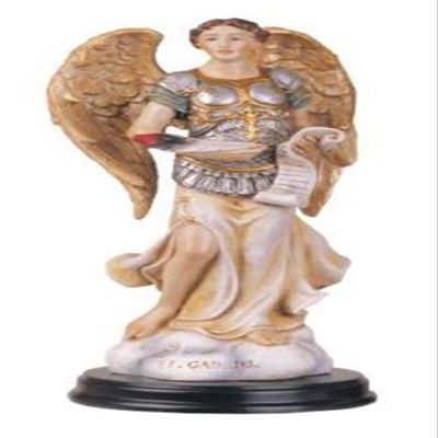 George S. Chen Imports Archangel Gabriel Holy Figurine Religious Decoration Statue, 5"