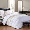 1200 Thread Count Full Size Siberian Goose Down Comforter 100% Egyptian Cotton 750FP, 50oz & 1200TC - White Stripe view 2