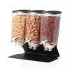 Rosseto Three Container EZ-PRO H3B Snack Dispenser With Black Steel Stand (1 Gallon Each) EZ50399 view 2