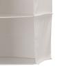 Household Essentials 311342 Hanging Closet Organizer | 3 Pocket Shelves | Natural Canvas view 4