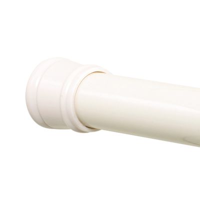 Zenna Home Tension Shower Curtain Rod, Cashmere, 36 to 60 Inches  Premium Steel Adjustable Shower Curtain Rod for Bathroom, Easy No Drill Install  Rust Resistant Spring Tension Shower Curtain Pole