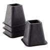 Tvtime Direct 4 Pack Bed Risers for Hiatal Hernias, Gerd, Acid Reflux view 2