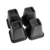 Tvtime Direct 4 Pack Bed Risers for Hiatal Hernias, Gerd, Acid Reflux view 4