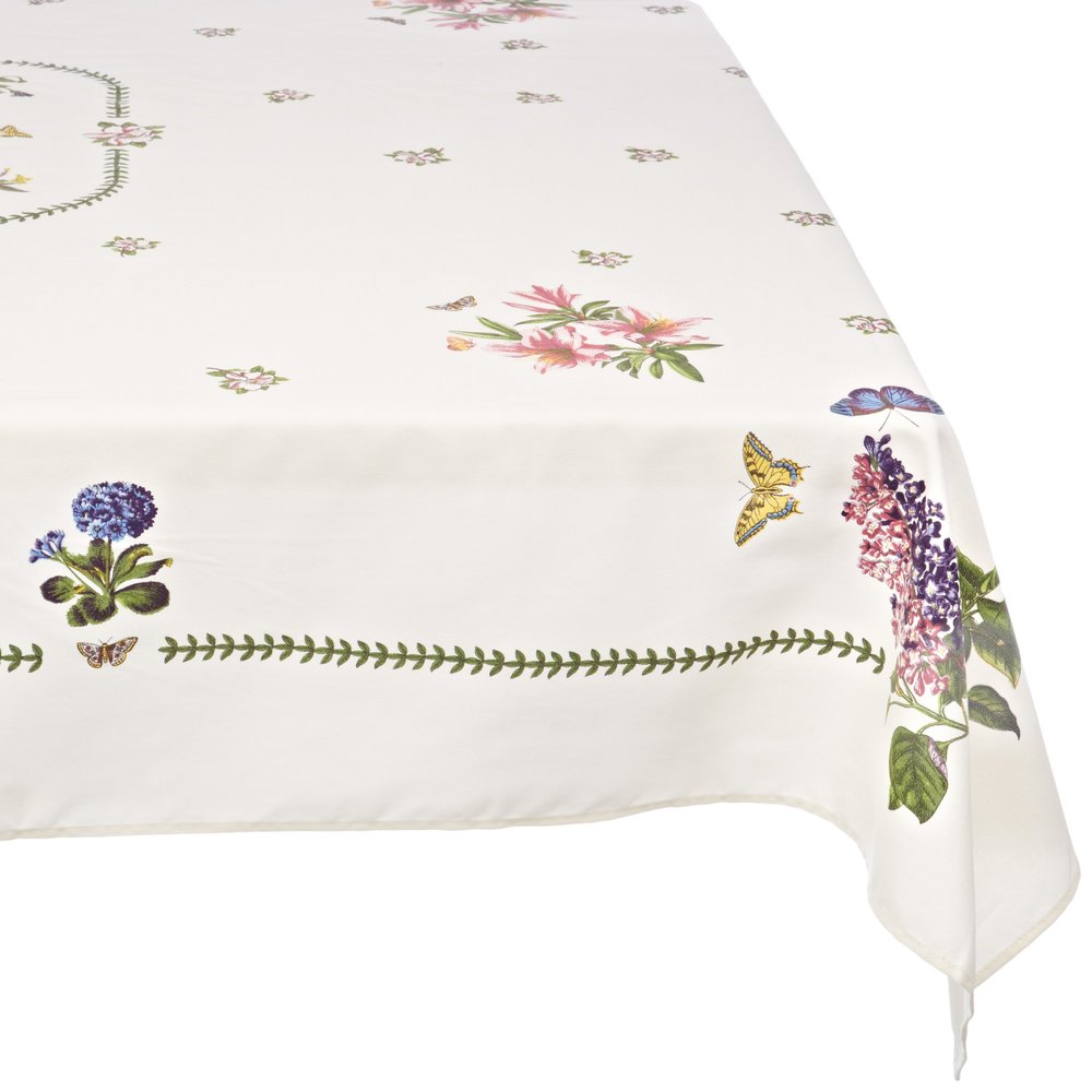 Avanti Linens Botanic Garden 60X102 Table Cloth, Ivory