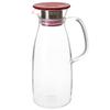 FORLIFE Mist Glass Ice Tea Jug , 50-Ounce, Red view 2