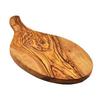 Naturally Med - Olive Wood Garlic Chopping/Cutting Board view 1