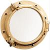 HS 21" Heavy Duty Brass Nautical Porthole Window view 1