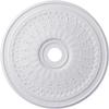Ekena Millwork CM29OA Oakleaf Ceiling Medallion, 29 1/8"OD x 3 5/8"ID x 1"P (Fits Canopies up to 6 1/4"), Factory Primed view 1