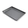 Chicago Metallic Commercial II Non-Stick Small Cookie/Baking Sheet. Perfect for making jelly rolls, cookies, pastries, one-pan meals, and more,12.25 by 8.75, Gray view 1
