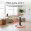 Lasko Oscillating Digital Ceramic Tower Heater for Large Rooms, with Adjustable Thermostat, Timer and Remote Control, 29 Inches, 1500W, Black, 5586 view 3