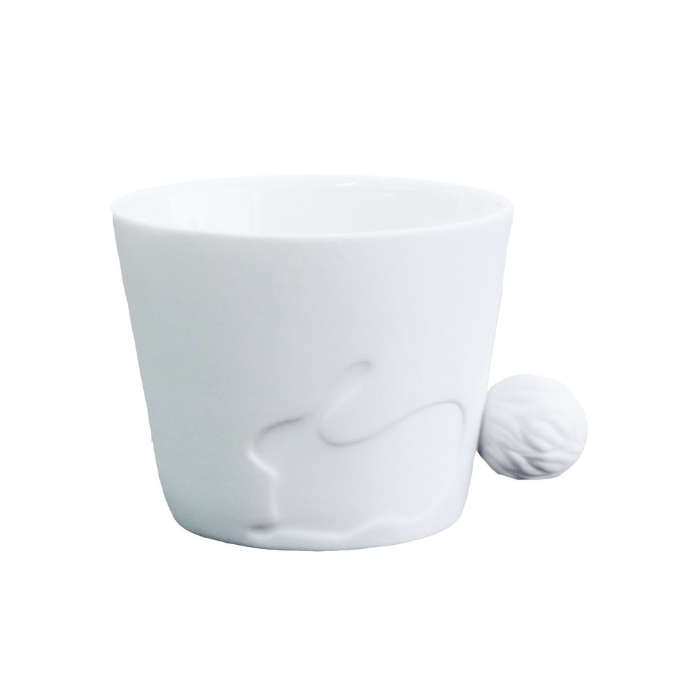 KINTO 16240 Porcelain Mugtail Rabbit Mug