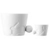 KINTO 16240 Porcelain Mugtail Rabbit Mug view 2