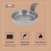 de Buyer MINERAL B Carbon Steel Egg & Pancake Pan - 4.75 Diameter - Naturally Non-Stick Finish - Made in France view 3