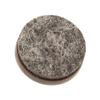 softtouch 7/8" Round Nail On Heavy Duty Felt Furniture Pads for Wood Furniture, Protect Hard Floor Surfaces from Scratches, Brown (8 Pack) view 3