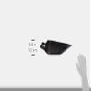 Rattleware Half Kilo Food Measuring Bean Scale Scoop - Durable and Commercial Coffee Beans Weighing Container Spoon, Plastic Coffee Bean Scale Measuring Tool for Baristas - Black view 3