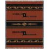 Pure Country Weavers Mesquite Earth Blanket - Southwest Native American Inspired - Gift Tapestry Throw Woven from Cotton - Made in The USA (72x54) view 1