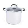 T-fal Specialty Stainless Steel Stockpot 12 Quart Oven Safe 350F Pots and Pans, Cookware Silver view 1