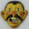4 Eyed Bottle Opener Cast Iron Vintage Wall Mount Face view 1