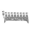 Chai Oil Menorah for Candles or Oil for Hanukkah view 2