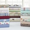 Pointehaven Heavy Weight Flannel Sheet Set, Queen, Snow Flakes - Warm & Cozy - 100% Cotton Flannel Pre-Shrunk -170 GSM -Deep Pockets -Easy Fit Elastic All Around-Comfy Double Brushed view 3