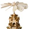 BRUBAKER Wooden Christmas Pyramid - 18 Inches - 3 Tier Carousel - Nativity Play view 3
