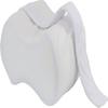 Ergonomic Knee Pillow for Side Sleepers - Orthopedic Memory Foam Knee Pillow for Spine Alignment & Back Pain - Soft Cover with Stabilizing Strap - Knee Wedge Pillow for Deep Nights Sleep view 1