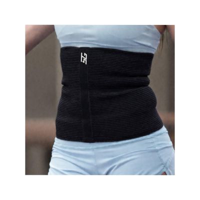 SG TRAINING FIT #1 Sport Pro Wool Cotton Warming Belt Relieves Back Pain Supports Lumbar and Muscles Optimal Compression for Men and Women. (1, Black)