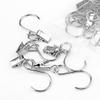 Mopao Party Light Hanger Metal Hanging Clips Hook Clamp Hanger for Curtain, String Party Light and Outdoor Activities Clips, 20 Pieces (2.4inch) view 4