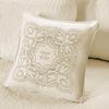 Madison Park Daybed Cover Set Damask Quilted Cover for Daybeds, All Season, Pre-washed Cotton-Filled Coastal Bedding with Scallop Edge, Shams, Bedskirt, Dcor Pillows, Tuscany, Cream, 39"x75", 6 Piece view 4