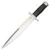 GIL HIBBEN Old West Toothpick Bowie Knife and Leather Sheath | Sylvester Stallone Expendables Design | Mirror Polished Stainless Steel Blade | Classic Hardwood Handle | Impressive Knife for Collectors | 17 1/2" Overall view 4