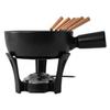 Boska Cheese Fondue Party Set Nero - Black Cast Iron Fondue Pot - Wedding Registry Items Small Kitchen Appliances for up to 4 Persons Wedding Registry Items view 1